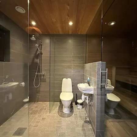 Villa Naava Luppo - Upea Jaervinaekymaellae Ja Ulkoporealtaalla *